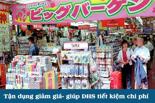 Kinh nghiệm du học Nhật Bản trong việc mua sắm