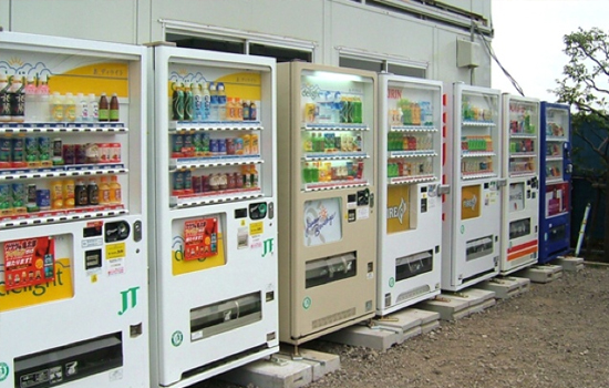 Máy bán hàng tự động ở khắp nơi tại đất nước Nhật bản