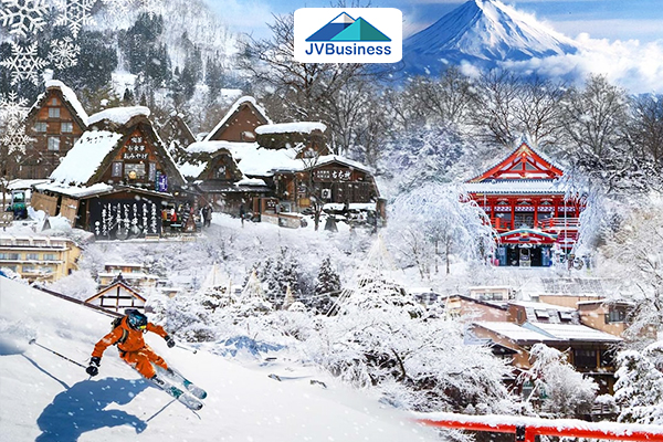 Mùa đông Nhật Bản thường có tuyết rơi